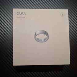 Oura Smart Ring4 - Size 8 (Silver)