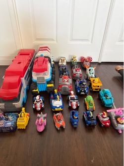 Toys -Paw Patrol toy lot