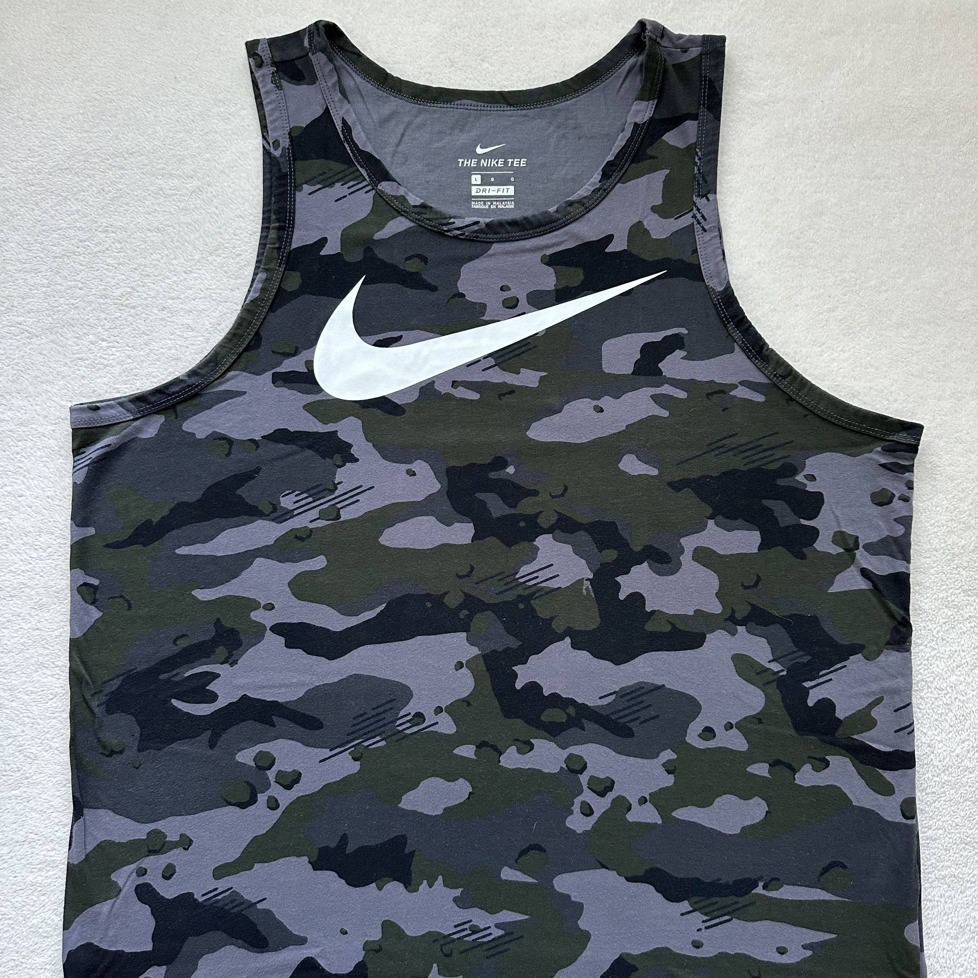 Men’s NIKE Dri-Fit Camo Tank Top