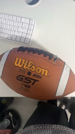 wilson gst football (barely used) and can take offers