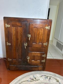 Antique ice box