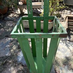 Vintage Los Angeles Farmers Market Shopping Cart