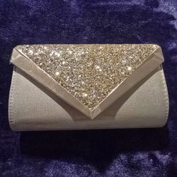 Gold Clutch Purse