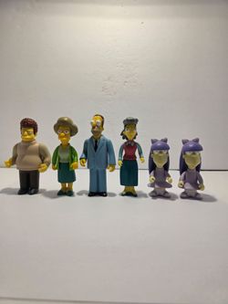 Playmates vintage Simpsons collection lot. As is.