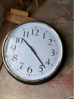 Large Wall Clock
