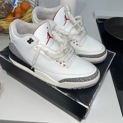 jordan retro 3 white cement 