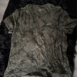 Armani Exchange Camo Shirt