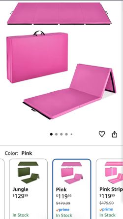 Folding gym mat