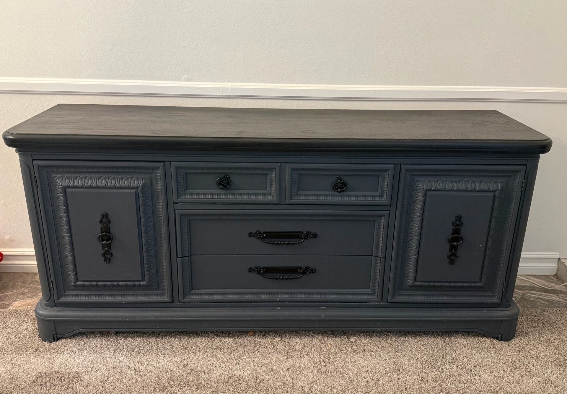 Vintage TV Console / Storage Cabinet