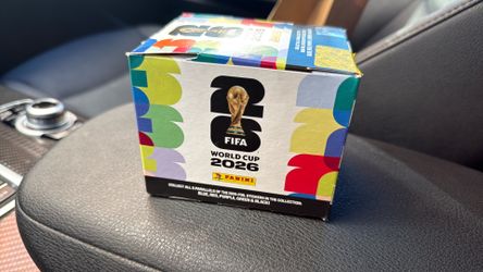 World Cup 2026 stiker box