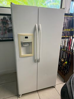 Fridge, queen bed and mattress and desk