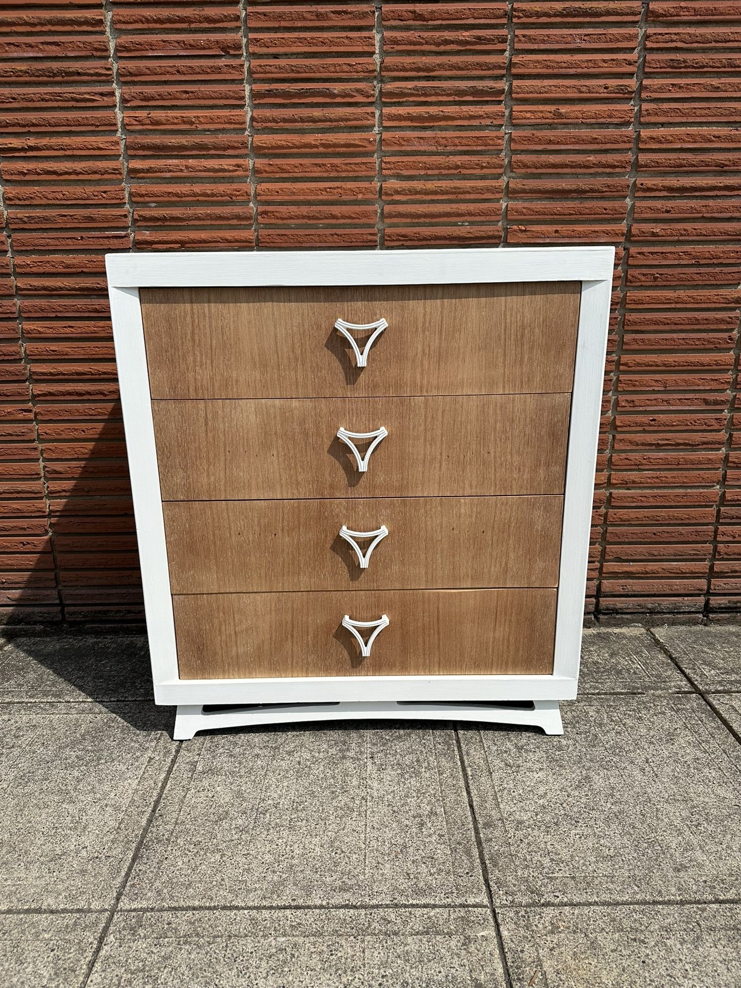1950’s MCM White & Natural Dresser 