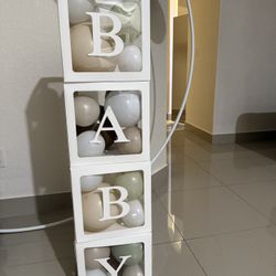 Baby Boxes with Balloons