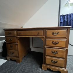 Wooden Dresser/vanity 