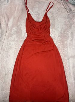 short red dress