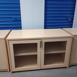 Wood storage cabinet $ 100