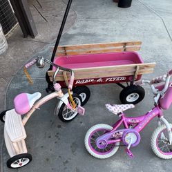 Wagon, Tricycle, Bike