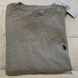 Ralph Lauren long sleeve polo shirt with navy logo NWT