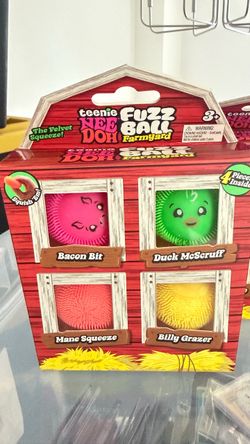 NEEDOH FUZZBALL Barnyard Limited Edition set of 4