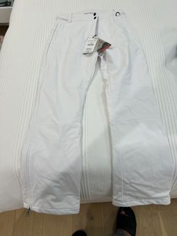 Zara Womens White Ski Pants Large