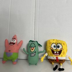 Plushy Spongebob, Patrick Plankton