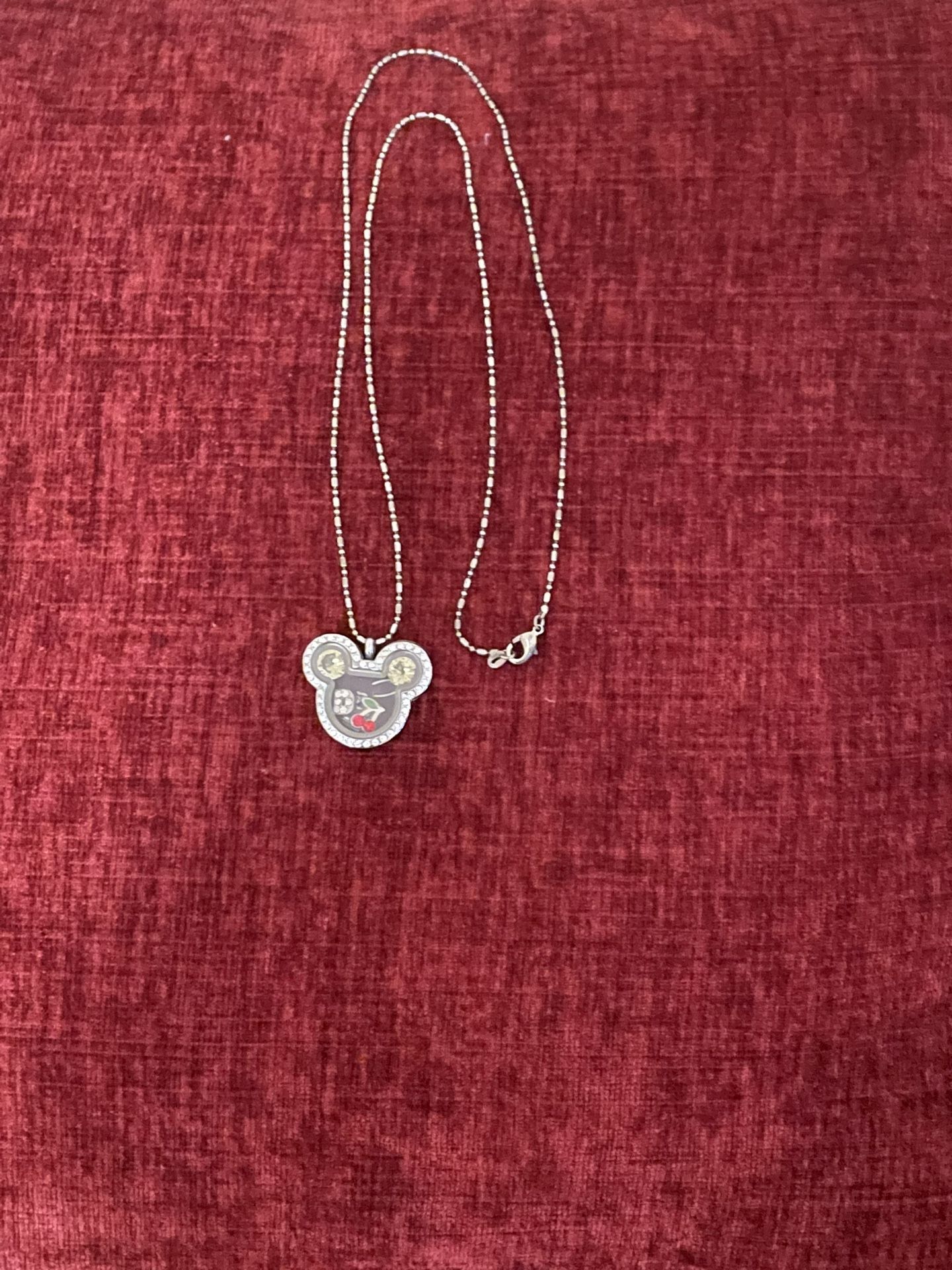 Mickey Mouse Locket Necklace