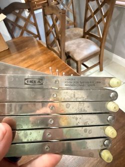 IKEA VARIERA Stainless Steel Shelf Dividers