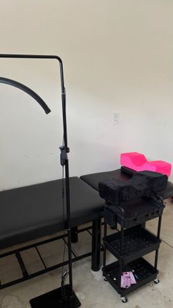 Eyelash or massage equipment
