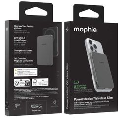 Mophie Powerstation Wireless Slim 15W Qi2-certified Power Bank 5,000mAh