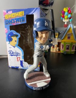 2024 Shohei Ohtani First Dodgers Bobblehead (Gray)