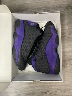 Jordan 13  "Black Court Purple" Size 11 In Men