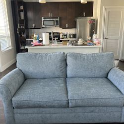 Light Blue Couch 