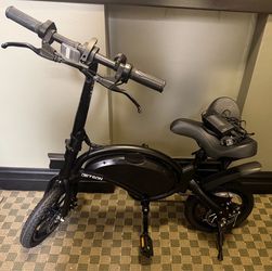 Jetson Bolt Pro Folding Electric Bike W/ Upgraded comfort seat
