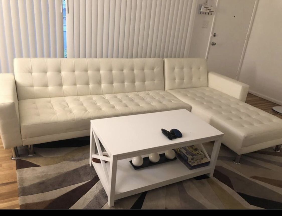 Sofa L Shape Leather
