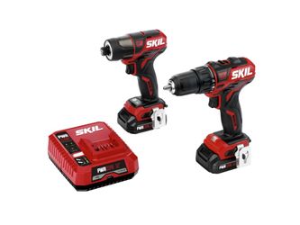 NEW! SKIL PWRCORE 12 Brushless 12V Drill Driver and Impact Driver Kit