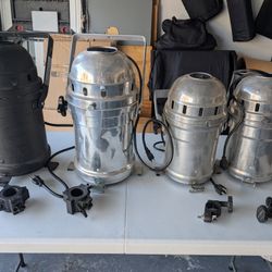 Vintage Stage Lights , Cables & more!