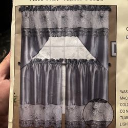Polyester Kitchen Curtain