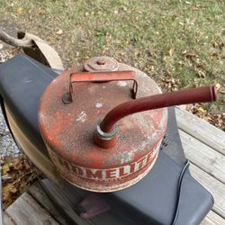 Vintage Steel Gas Cans 