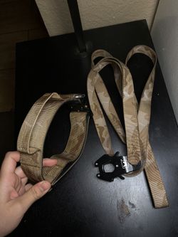 Tactical Dog Collar And Leash 