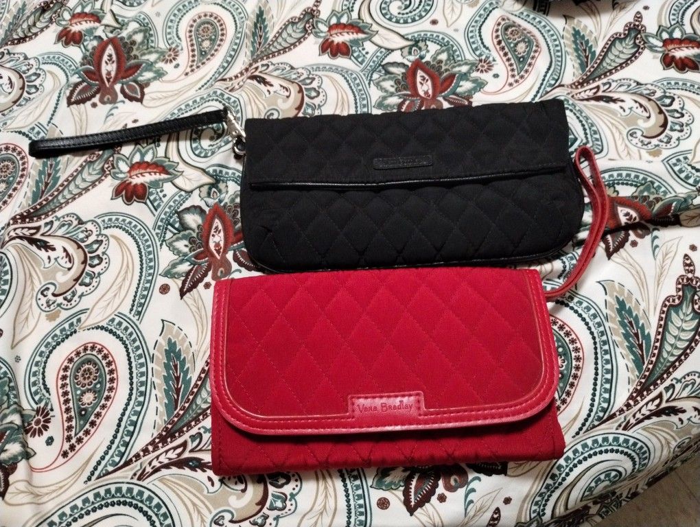 2 Vera Bradley Wristlets