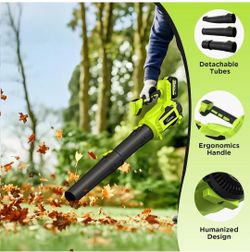 Cordless leaf blower
