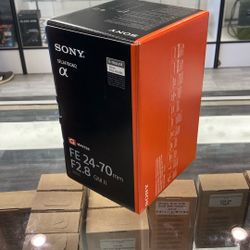 Sony 24-70mm F2.8 GM II 