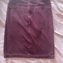 Burgundy Skirt Size: Large