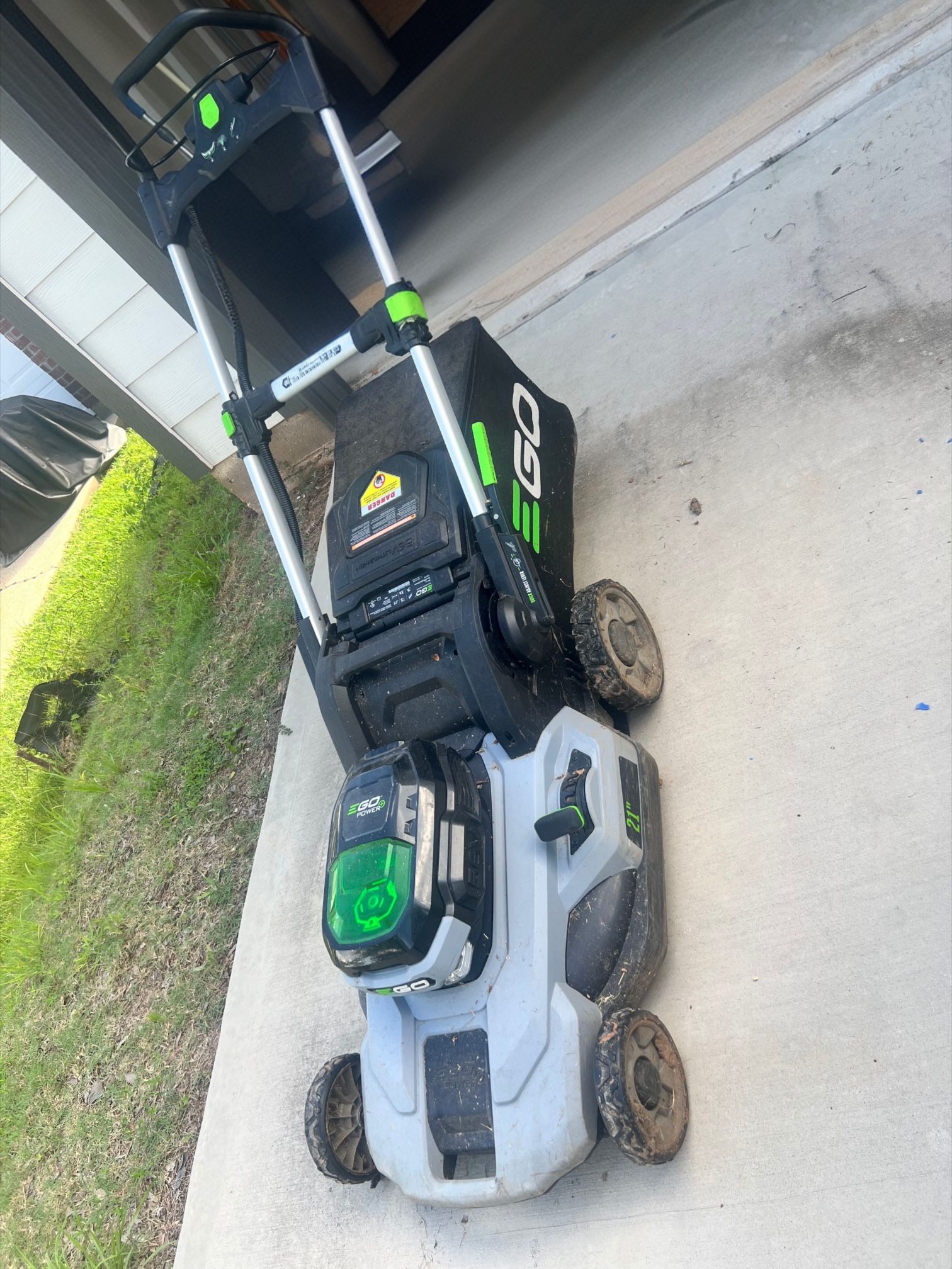 EGO Power+ Lawn Mower+battery and charger