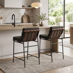 Vail Counter & Bar Stools – Set of 2 | Brand New in Box