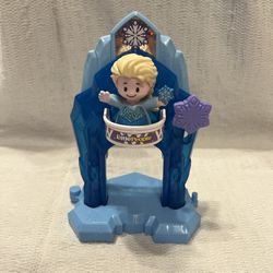 Disney Frozen Elsa’s Palace Little People Portable Playset with Figure for Toddlers