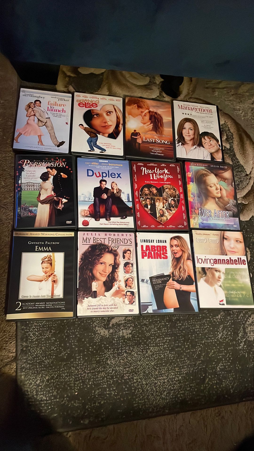 Romantic DVDs