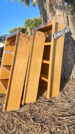Free Hardwood Bookcases