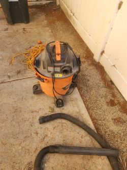 Ryobi shopvac with extension cord