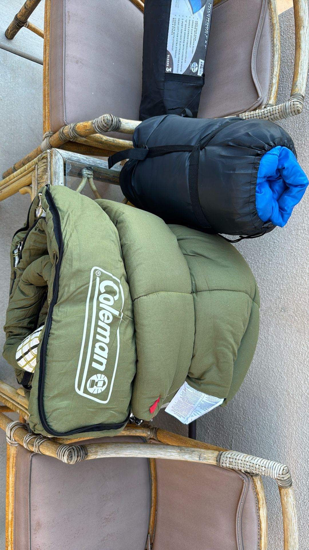 Sleeping Bags/Like New